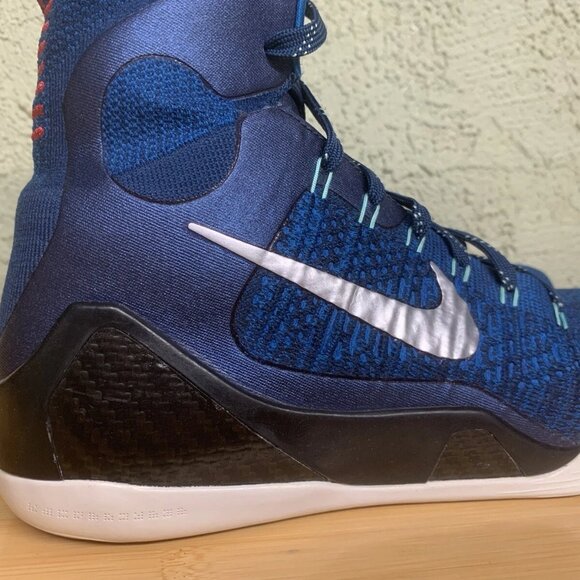 Size 9 - Nike Kobe 9 Elite Brave Blue 2014 - Picture 2 of 13